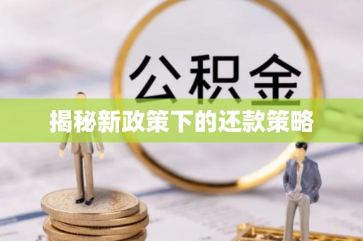 鹰手营子矿区揭秘新政策下的还款策略