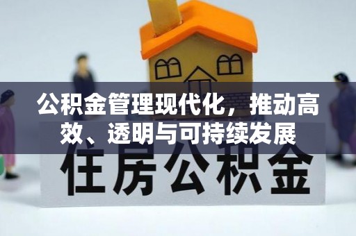 鹰手营子矿区公积金管理现代化，推动高效、透明与可持续发展
