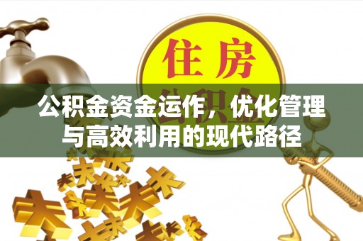 鹰手营子矿区公积金资金运作，优化管理与高效利用的现代路径