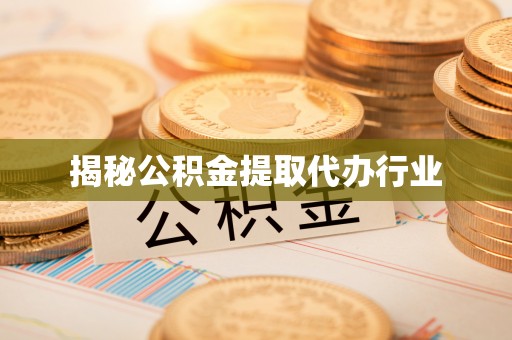 鹰手营子矿区揭秘公积金提取代办行业