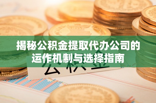 鹰手营子矿区揭秘公积金提取代办公司的运作机制与选择指南