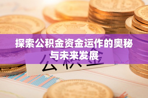 鹰手营子矿区探索公积金资金运作的奥秘与未来发展