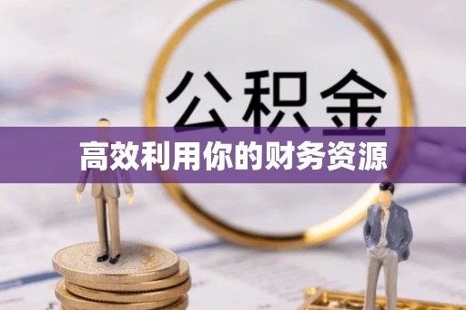 鹰手营子矿区高效利用你的财务资源